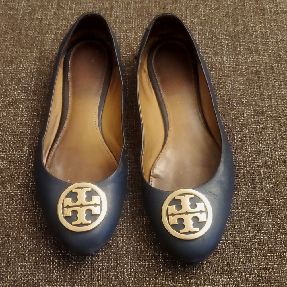 blue tory burch size 7.5